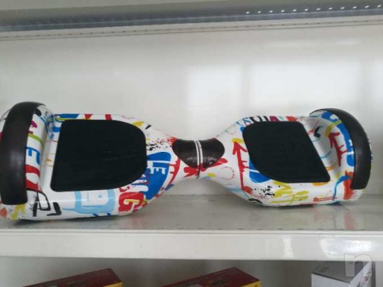 Hoverboard 6,5 pillici led bluetooth e bosra  foto-18505