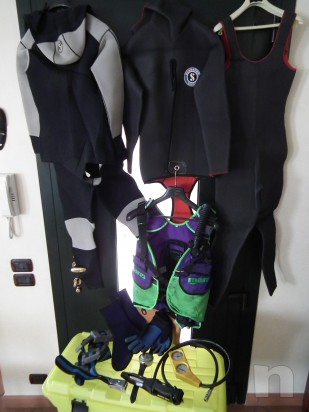 mute sub taglia S + attrezzatura foto-10186