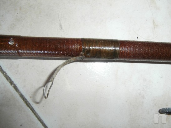 lotto 3 canne da pesca in resina foto-18786