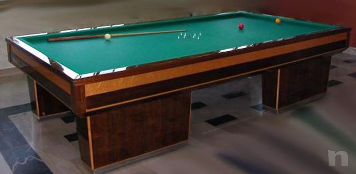 tavolo hartes, porta stecche, palle stecche, segnapunti elettrico e manuale foto-10306