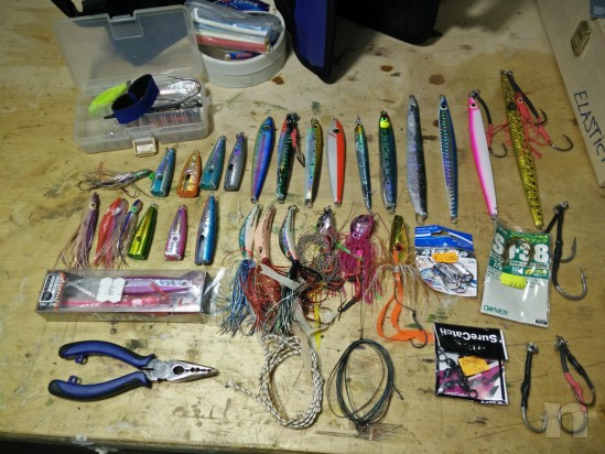 Canna da Vertical Maria Steady + mulinello + borsa + esche e accessori foto-1420