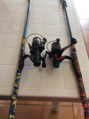 Canne in carbonio con mulinelli  foto-19058