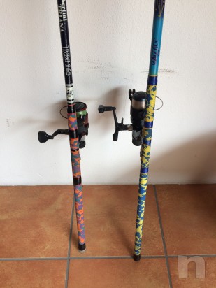 Canne in carbonio con mulinelli  foto-10373