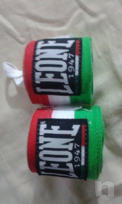 sacco boxe 30kg + fasce leone  foto-1452