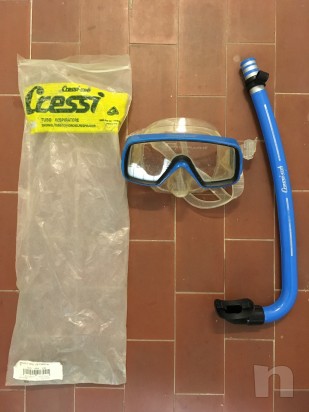 Maschera da Sub, Tubo e Pinne (Cressi Sub). foto-10525