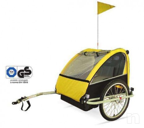 carrello porta bimbi bicicletta foto-10754