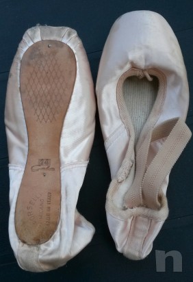 Gruppo scarpe danza classica da punta Porselli e borsa danza Porselli foto-1522