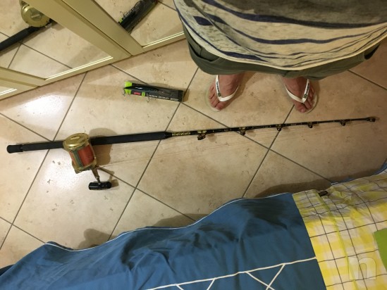 canna da tonno e mulinello foto-20076