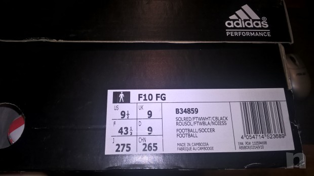 Scarpe adidas tacchetti fissi 43,5 foto-20247