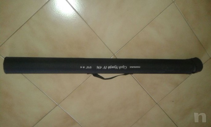 Canna da pesca a ninfa foto-1554