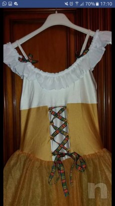 Tutù lungo danza in lycra e tulle foto-20306