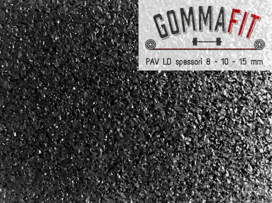 Pavimento rotoli gomma palestra sala pesi crossfit foto-20310