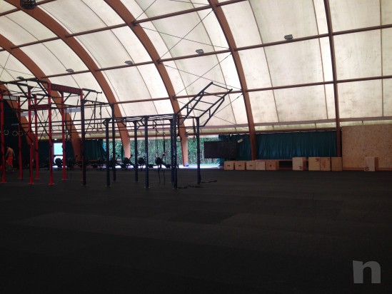 Pavimento rotoli gomma palestra sala pesi crossfit foto-20312