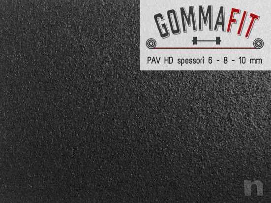 Pavimento rotoli gomma palestra sala pesi crossfit foto-20309