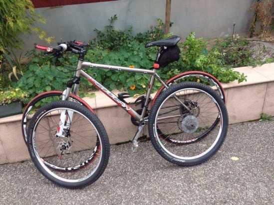 Bici mbt Lee Cougan Negativ gravità in titanio  foto-20462