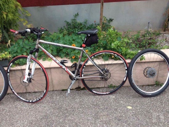 Bici mbt Lee Cougan Negativ gravità in titanio  foto-11049