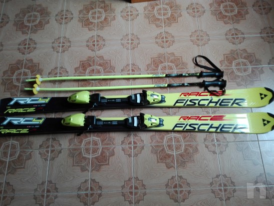 Sci FISCHER con attacchi e racchette foto-20654