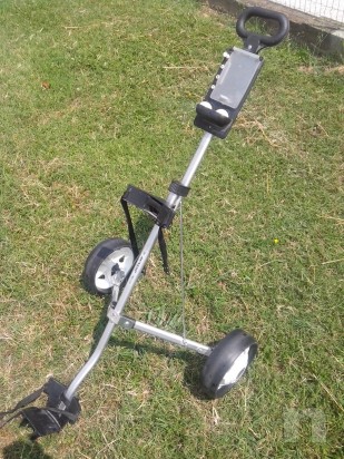 Golf set completo da Mancino, con sacca e trolley foto-1594