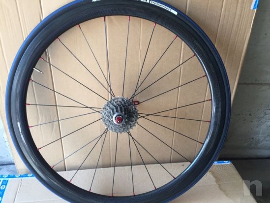 Ruote con cerchi carbonio per copertoncini  foto-20748