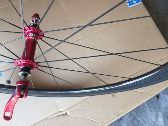 Ruote con cerchi carbonio per copertoncini  foto-20751