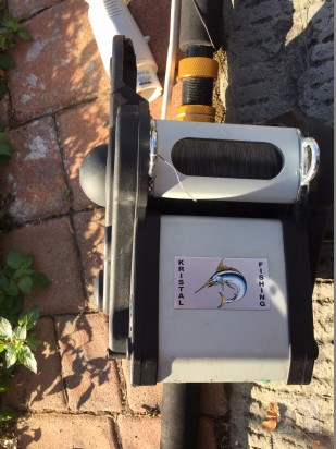 mulinello elettrico + canna ed attrezzatura completa foto-20909