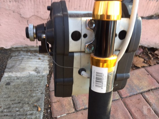 mulinello elettrico + canna ed attrezzatura completa foto-20910