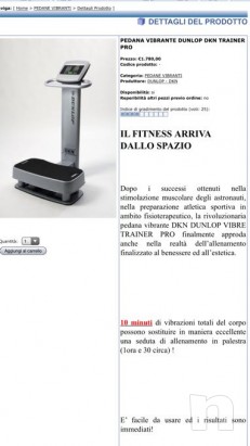 Pedana vibrante Dunlop Pro trainer DKN foto-21180