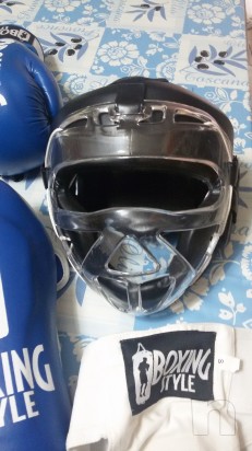 caschetto parastinchi guantoni e para parti intime per bambini foto-11491