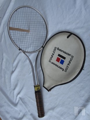 Racchetta tennis vintage stainless Tensor foto-21370