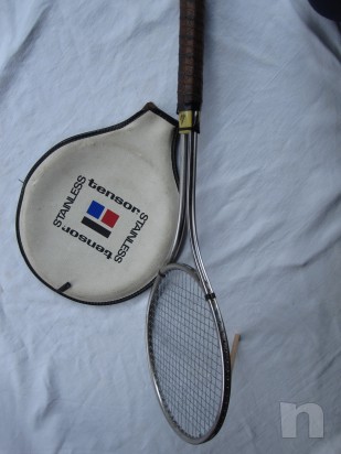 Racchetta tennis vintage stainless Tensor foto-21369