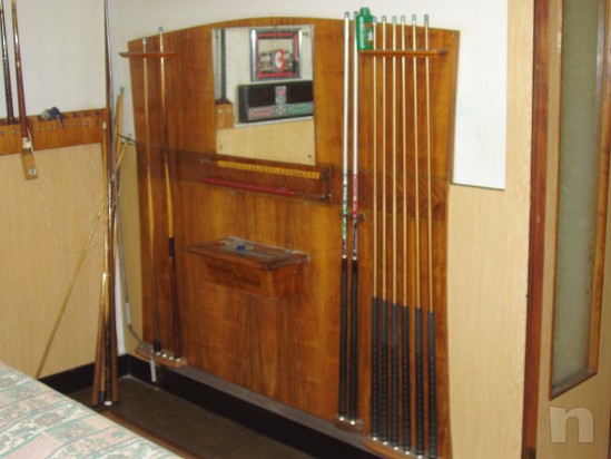 Tavolo da Biliardo LONGONI, mod. HARTES degli anni ’60 riscaldato. foto-1672