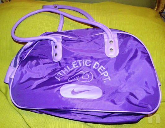 Borsa sportiva viola Nike foto-11581