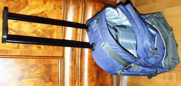 Zaino trolley blu  foto-11583
