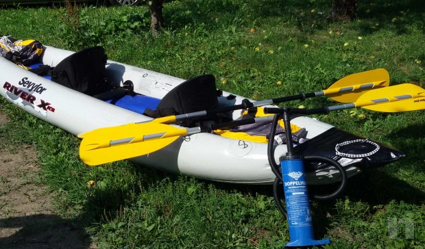 CANOA SEVYLOR RIVER XK2 - CANOA KAYAK CONDIZIONI PERFETTE - COMPLETA  foto-21498