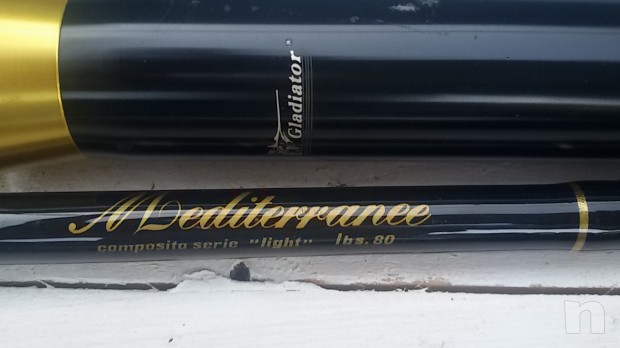 canne da pesca con mulinelli foto-21739