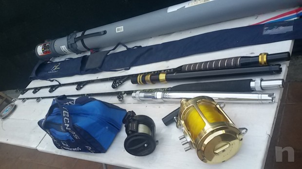 canne da pesca con mulinelli foto-11709