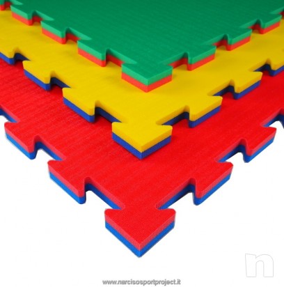 Tappetino Puzzle Per Arti Marziali Eyepower - Spessore 2 Cm, 63x63 Cm, Per Casa E Palestra - Foto 4