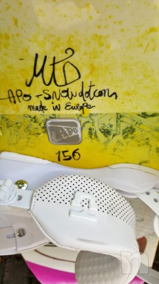 Snowboard completo APO 156 attacchi UNION size M foto-21933