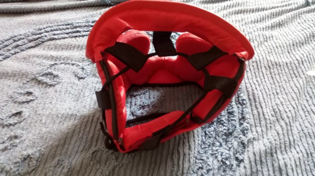 casco protezione boxing rosso Corsport foto-22171