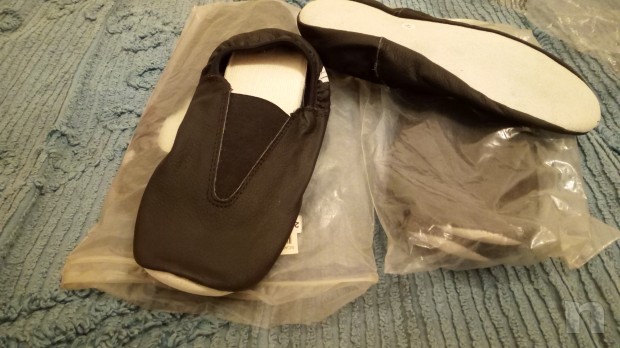 scarpe basse per ballo e palestra in pelle di bufalo foto-22191