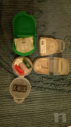 paradenti singolo e doppio con custodia  foto-22200