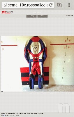 Tuta da moto in pelle Dainese taglia 48 foto-11987