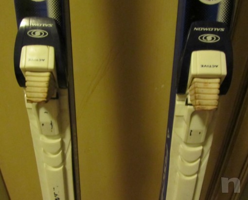 Sci fondo skating Fischer LS con attacchi salomon foto-22366