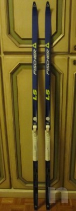 Sci fondo skating Fischer LS con attacchi salomon foto-12045