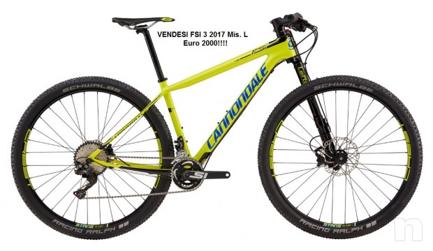 MTB Cannondale FS-I 3 2017 mis. L perfetta foto-12136