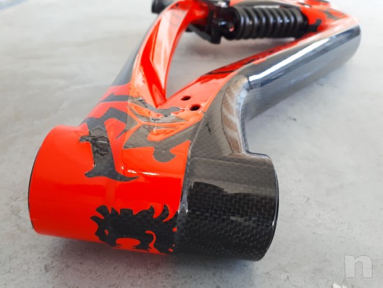 Telaio + Ammortizzatore RS Vivid Downhill Pedroni Cycles Lion Carbon foto-22546