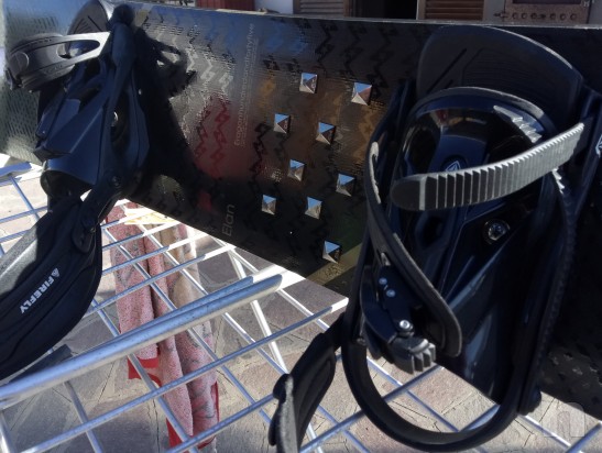 Snowboarder  in buono stato  foto-22831