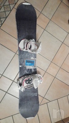 Tavola da snowboard HEAD con attacchi e scarponi BURTON n'40 foto-23129