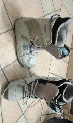 Tavola da snowboard HEAD con attacchi e scarponi BURTON n'40 foto-23131