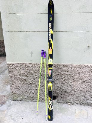 Sci Rossignol XS Dualtec cm. 178 con racchette foto-12447